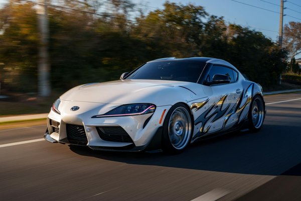 How is the UK automotive sector responding to the global chip shortage?